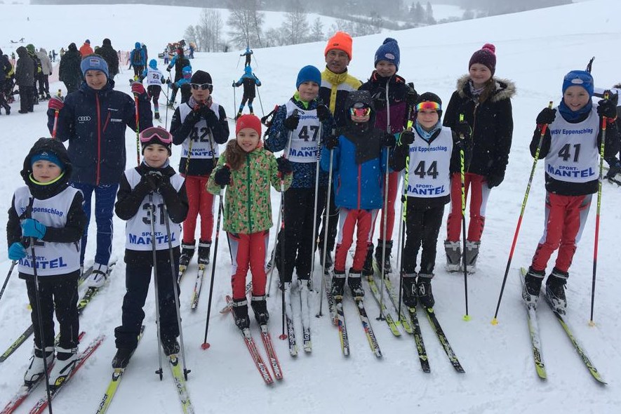 Die Rennmannschaft des NTK beim Kindercup in Eppenschlag