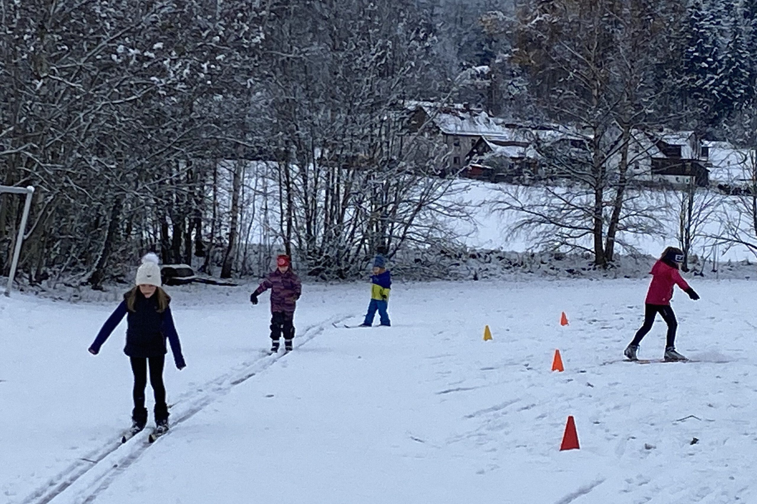 Erstes Schneetraining