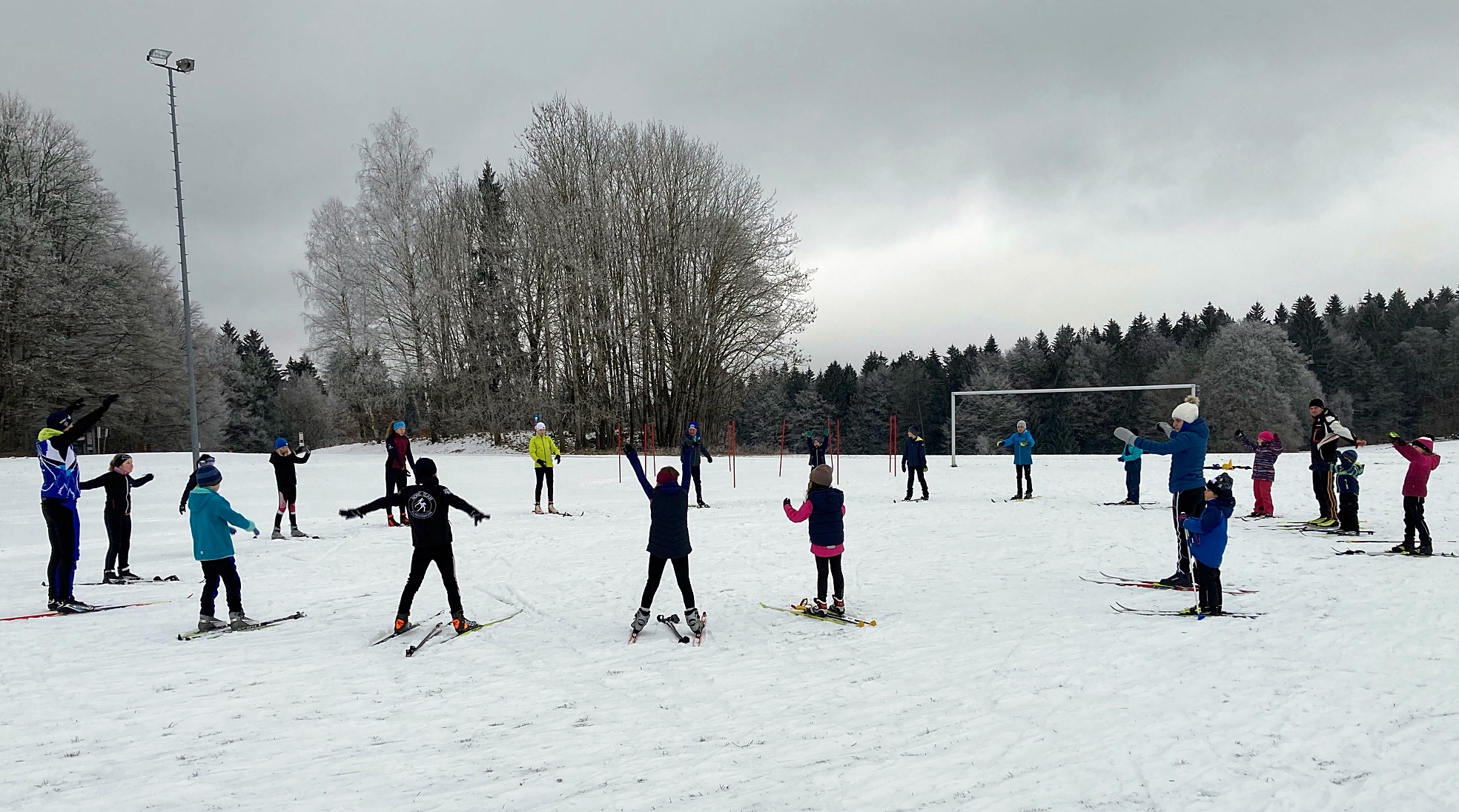 Erster Skitraining 2023