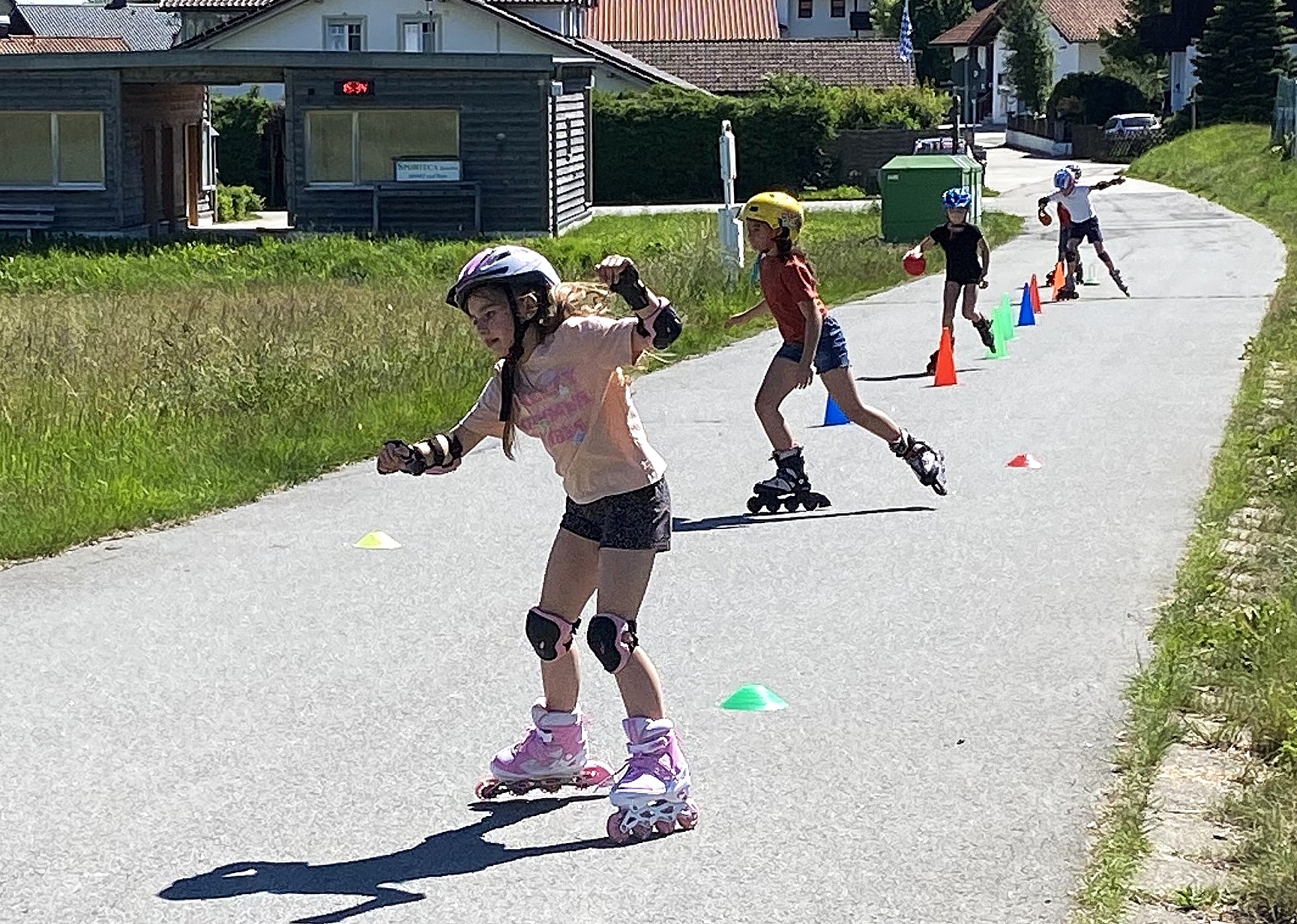 Kindertraining Inlinern
